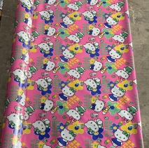 Tấm trải sàn TQ 0.35mm 45503 ( hello kitty hồng) 