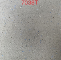 Trải sàn PVC đế nỉ  7038T ( mè đá xám lợt có kim tuyến )