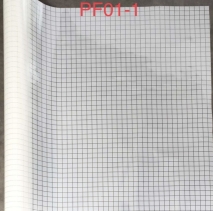 Decal kiếng ô PF01-1 ( caro trắng)