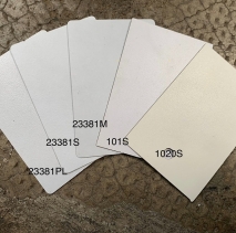 Tấm Formica Laminate HPL màu Trắng - 23381PL/23381M/101S/101G/103G/103S