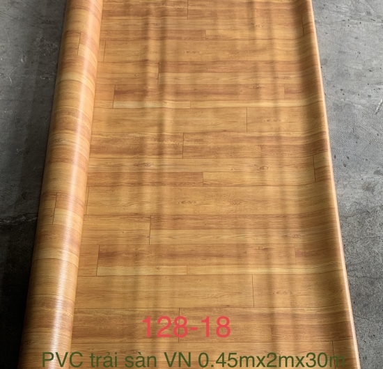 Tấm trải sàn VN vân gỗ 128-18