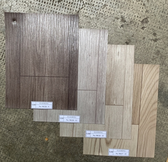 Tấm trải sàn VN vân gỗ 128-9