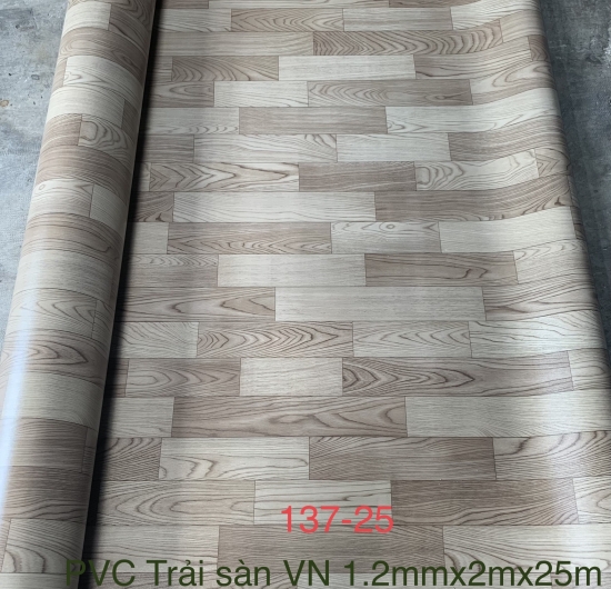 Trải sàn PVC Việt Nam 137-25