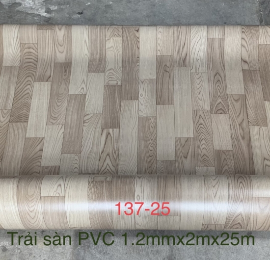 Trải sàn PVC Việt Nam 137-25