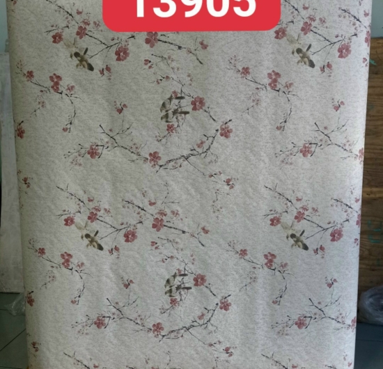 Decal tường 1.2m 13905 ( hoa đào đỏ)