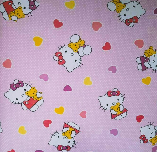 Decal tường 1.2m 151183 ( kitty hồng)