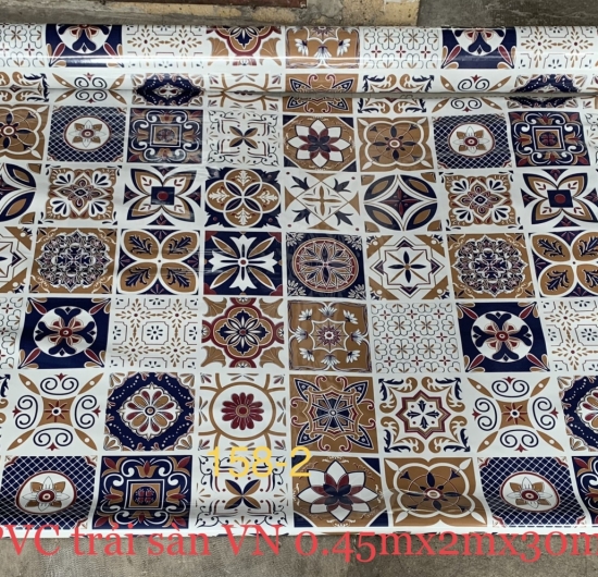 Tấm trải sàn VN MS. 158-10 (hoa văn mosaic)