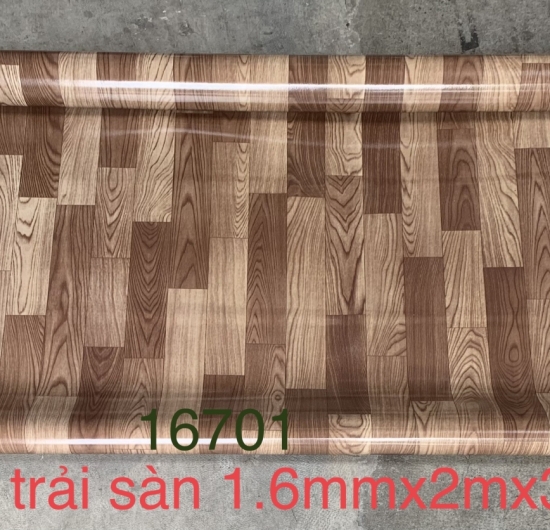 Trải sàn PVC dày xốp 16701