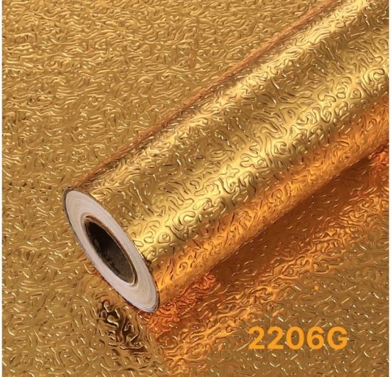 Decal dán bếp (ánh kim loại vàng) 2206G 