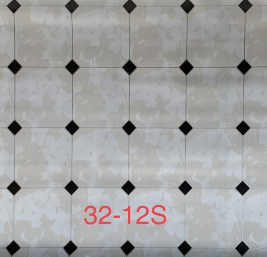 Tấm trải sàn simili  VN 32-12S (thoi đen)