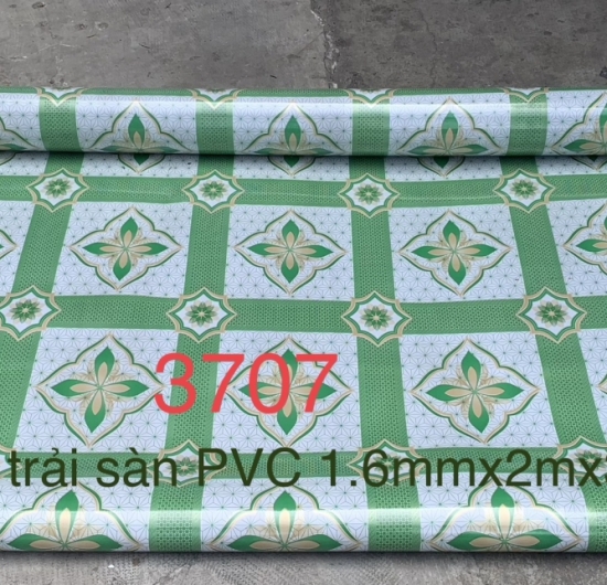 Trải sàn PVC dày xốp 3707