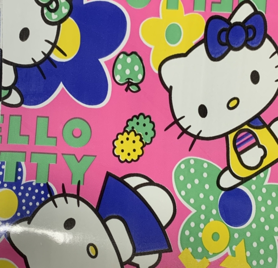Tấm trải sàn TQ 0.35mm 45503 ( hello kitty hồng) 