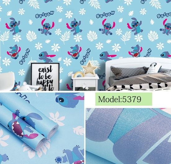 Decal tường hoa văn 0.9m 5012 ( ô đen trắng) (1)