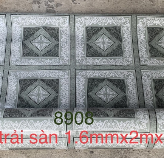 Trải sàn PVC dày xốp 8908