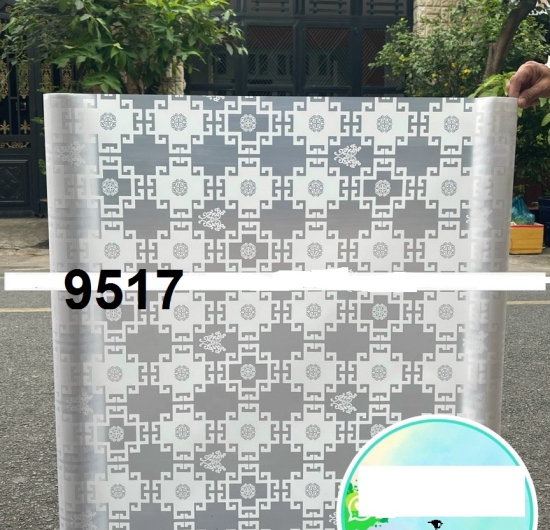 Decal kiếng hoa văn 9517/E813